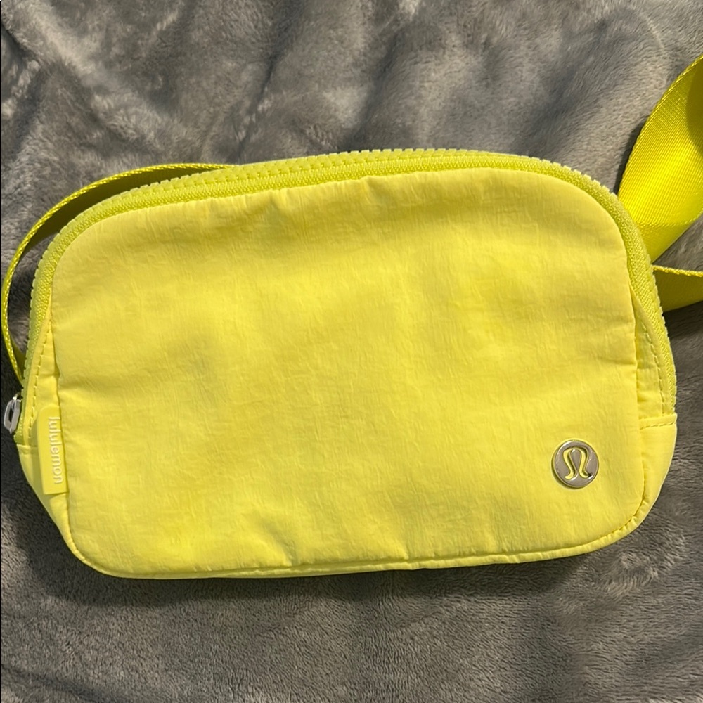 Lululemon Athletica Yellow Mini Bag